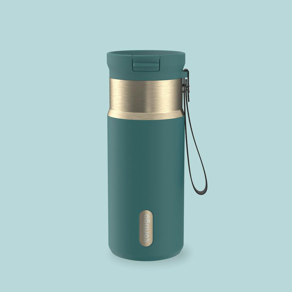 16 oz SnapSeal™ Bottle Z4 Mineral Teal Champagne