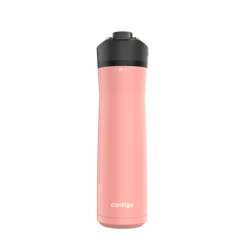 Contigo® Cortland Chill 2.0 Stainless Steel Water Bottle with AUTOSEAL® Lid, 24oz B8 Pink Lemonade