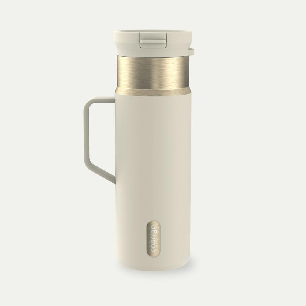 20 oz SnapSeal™ Bottle w/Handle L9 Oatmilk Champagne