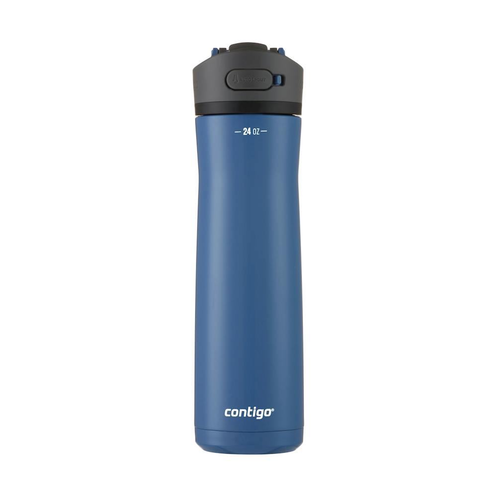 Contigo® Ashland Chill 2.0 Stainless Steel Water Bottle with AUTOSPOUT® Lid, 24oz Y4 Blue Corn