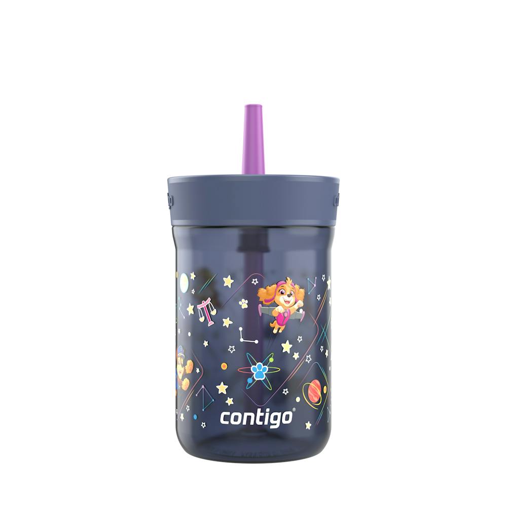 Kids Leighton Spill-Proof Tumbler with Straw, 14oz., 2-Pack D4 Space Zodiac