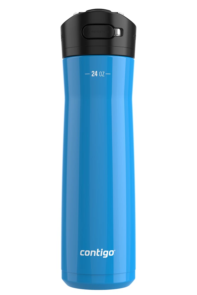 Contigo® Ashland Chill 2.0 Stainless Steel Water Bottle with AUTOSPOUT® Lid, 24oz Y4 Blue Poppy