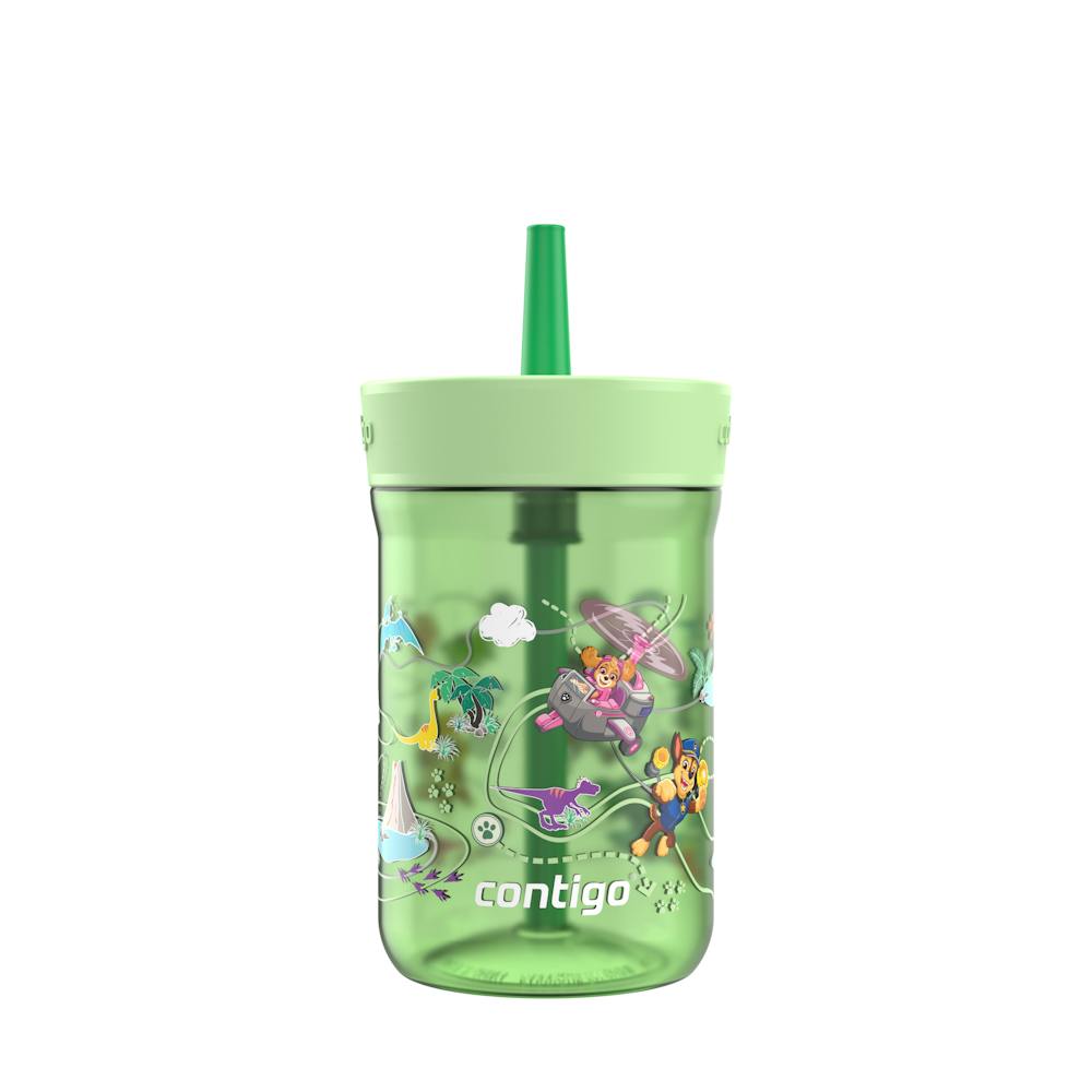Kids Leighton Spill-Proof Tumbler with Straw, 14oz., 2-Pack D4 Dino Treks