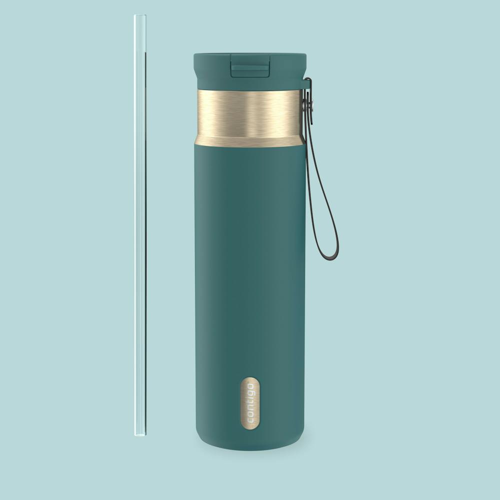 24oz SnapSeal™ Bottle E5 Mineral Teal Champagne